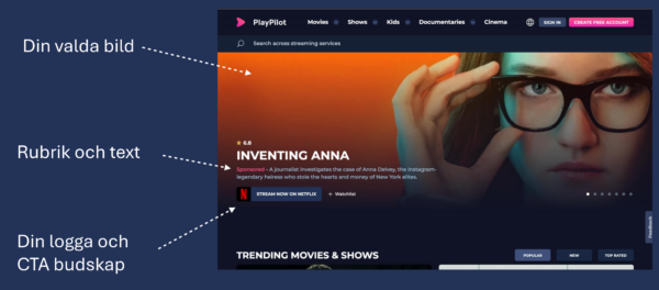 Display - Nationellt - PlayPilot - Sponsored Hero - Bild 2